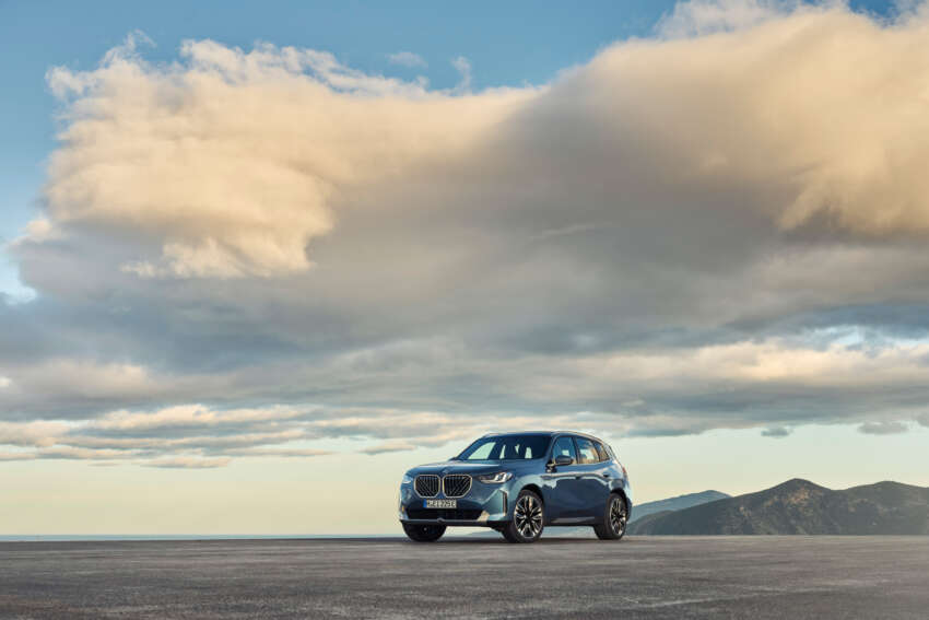 2025 BMW X3 debuts – G45 gets bold redesign, new variant naming scheme; PHEV up to 90 km EV range 1778628