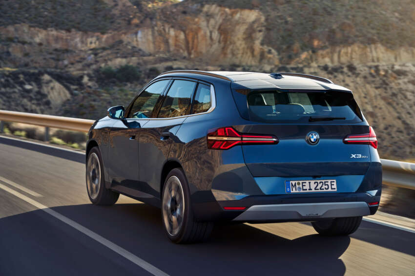 2025 BMW X3 debuts – G45 gets bold redesign, new variant naming scheme; PHEV up to 90 km EV range 1778587