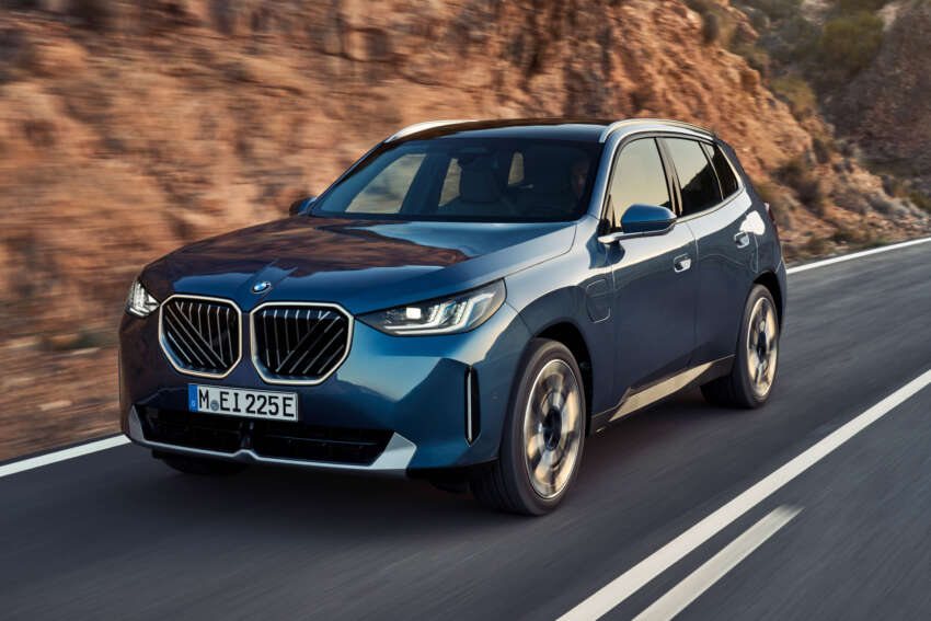 2025 BMW X3 debuts – G45 gets bold redesign, new variant naming scheme; PHEV up to 90 km EV range 1778589