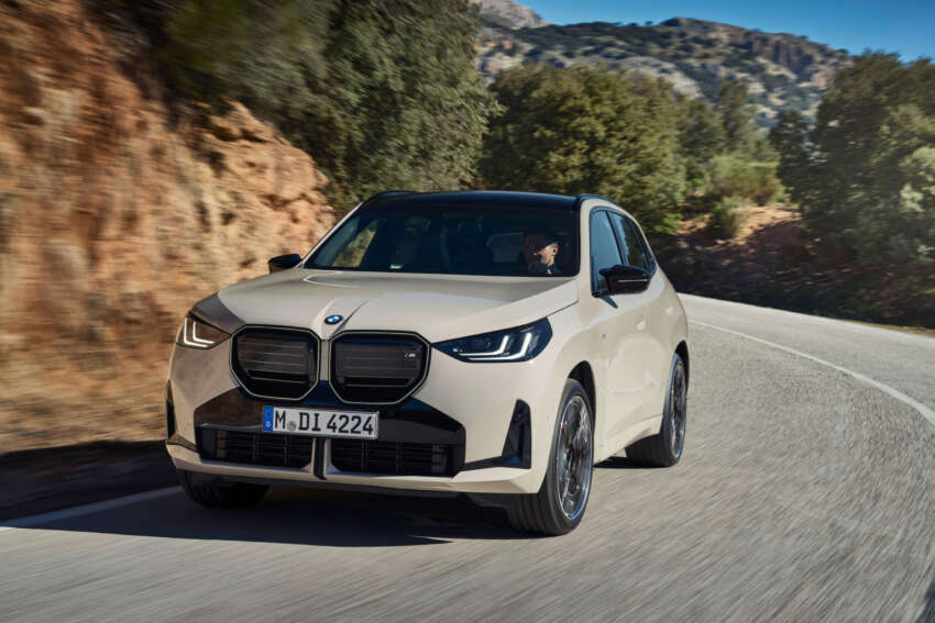 2025 BMW X3 debuts – G45 gets bold redesign, new variant naming scheme; PHEV up to 90 km EV range 1778474