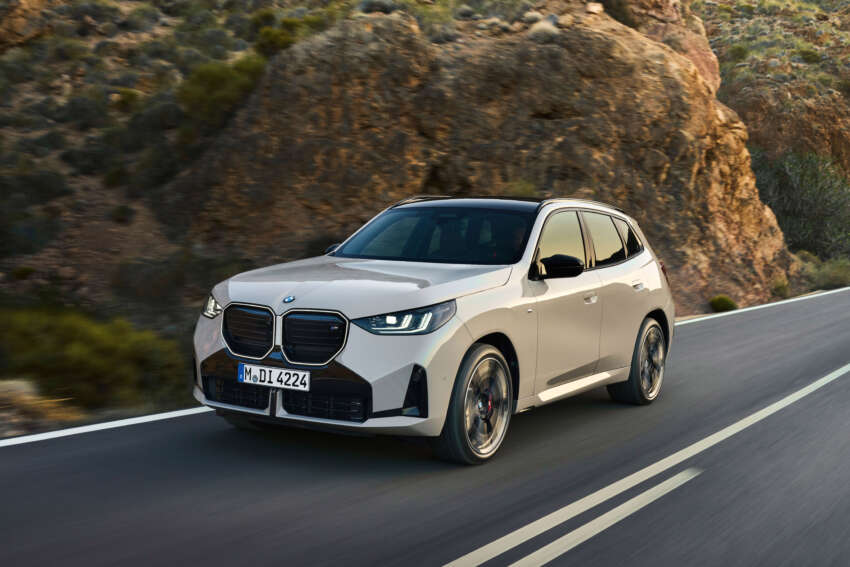 2025 BMW X3 debuts – G45 gets bold redesign, new variant naming scheme; PHEV up to 90 km EV range 1778450
