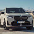 2025 BMW X3 debuts – G45 gets bold redesign, new variant naming scheme; PHEV up to 90 km EV range