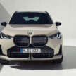 2025 BMW X3 debuts – G45 gets bold redesign, new variant naming scheme; PHEV up to 90 km EV range