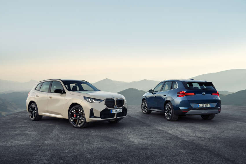 2025 BMW X3 debuts – G45 gets bold redesign, new variant naming scheme; PHEV up to 90 km EV range 1778765