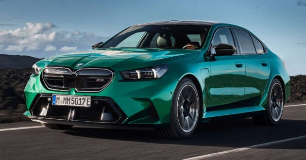 G90 BMW M5 debuts as a PHEV with 4.4L V8 – 727 PS, 1,000 Nm, up to 69 km EV range, 0-100 km/h in 3.5s