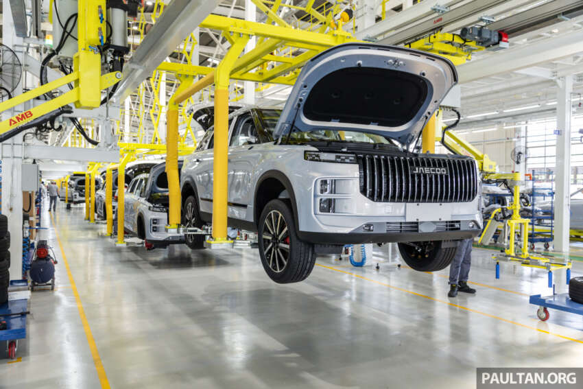 Jaecoo J7 CKD rolls off Chery Shah Alam assembly plant – exclusive to Jaecoo brand, launch on July 19 1778057
