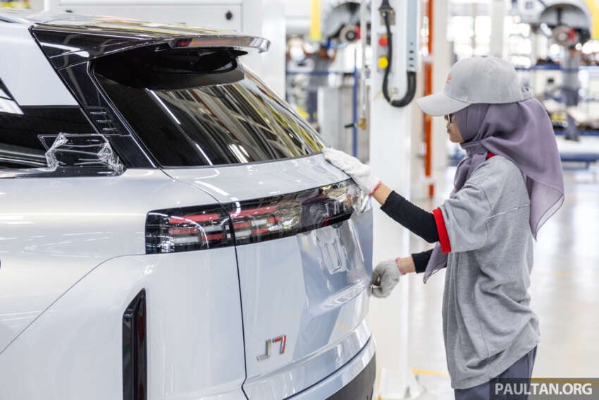 Jaecoo J7 CKD rolls off Chery Shah Alam assembly plant – exclusive to Jaecoo brand, launch on July 19 1778064