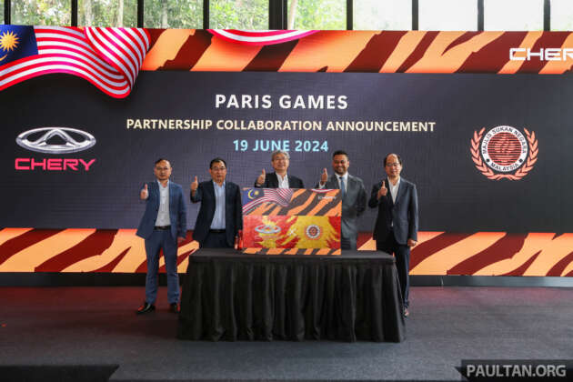 Chery supports Malaysian athletes at 2024 Olympics – Tiggo 8 Pro for gold, Omoda E5 silver, Tiggo 7 bronze