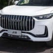 Jaecoo J8 spotted with light camo in Malaysia – three-row flagship SUV with 249 PS 2.0T launching soon?