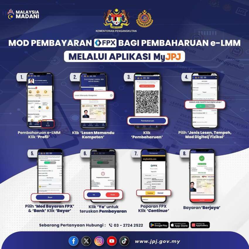 MyJPJ now accepts FPX for road tax, <em>lesen</em> renewal 1773932