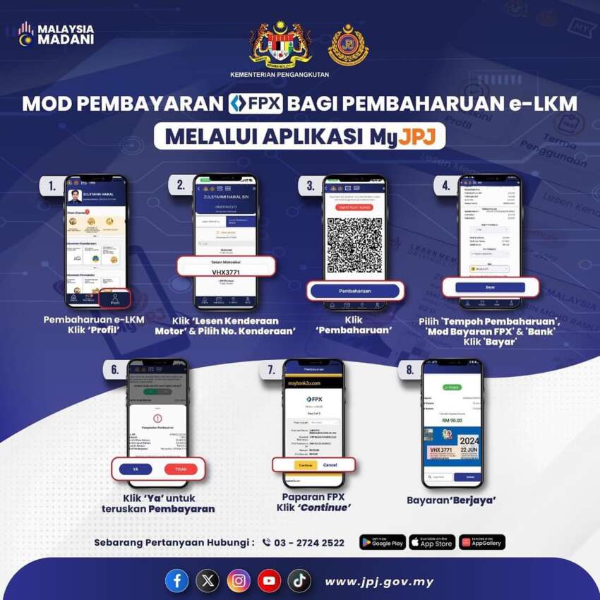 MyJPJ now accepts FPX for road tax, <em>lesen</em> renewal 1773933