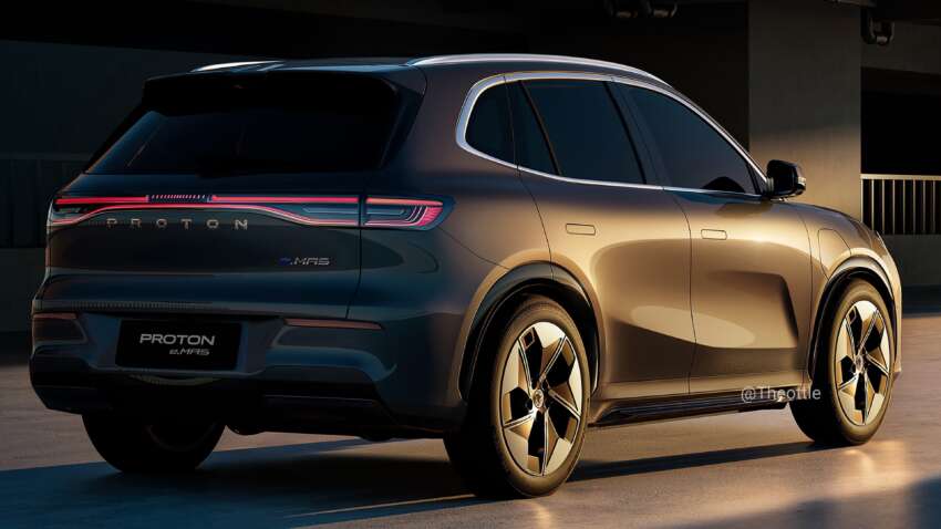 Proton eMas EV rendered – rebadged Geely Galaxy E5 1780207