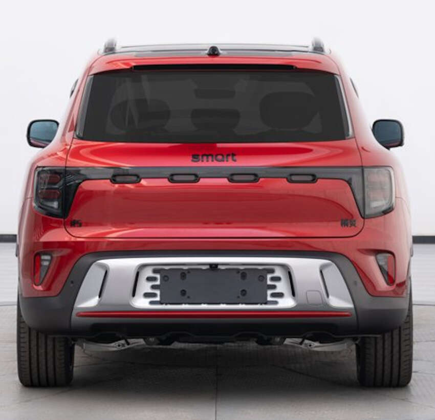smart #5 revealed – production version of EV SUV gets five seats, 800V architecture; 4 variants, up to 638 hp 1777651