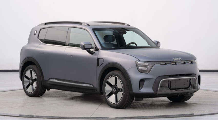 smart #5 revealed – production version of EV SUV gets five seats, 800V architecture; 4 variants, up to 638 hp 1777654
