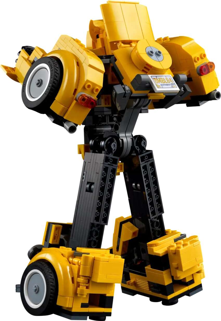 Lego 10338 Transformers Bumblebee – 950 pieces set transforms into a yellow Volkswagen Beetle 1783847