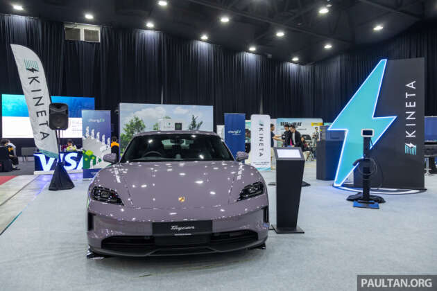 EVx 2024: Special promo and discounts on chargers at KINETA – come check out the Porsche Taycan facelift