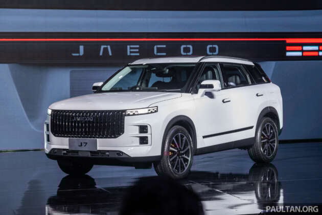 Jaecoo J7 launched in Malaysia – 2WD, AWD variants; seven-year, 150,000 km mileage warranty; fr RM139k