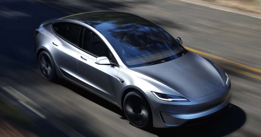 Tesla Model 3 Highland gets Quicksilver paint; RM7.5k 1785554