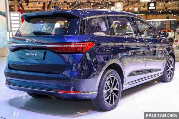 2024 BYD M6 EV coming to Malaysia soon – all-electric MPV with up to 204 PS/310 Nm, 530 km NEDC range
