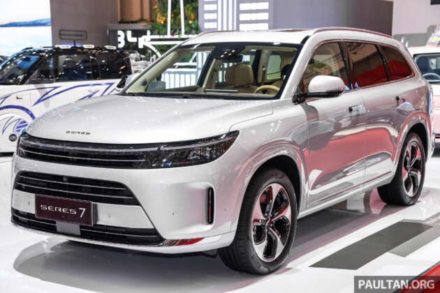 Seres 7 in Indonesia – rebadged Huawei Aito 7, 6-seat range-extender EV SUV, up to 449 PS, 1,150 km range