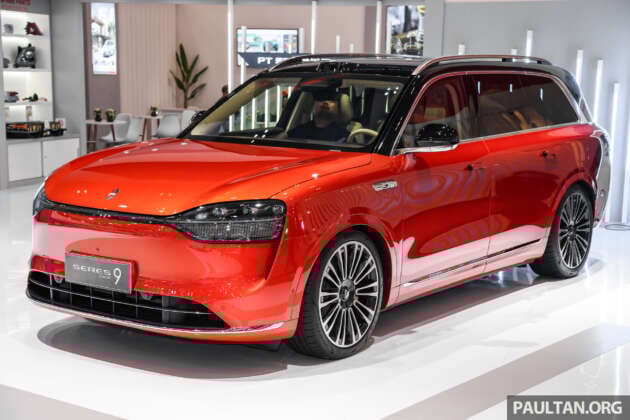 Huawei Aito M9 on show at GIIAS 2024 – BEV/REEV to go on sale under Seres badging in Indonesia next year