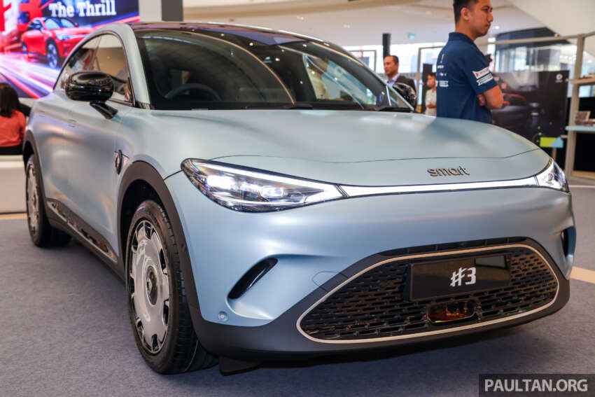 smart #3 EV launched in Malaysia – Pro, Premium and Brabus; 0-100 in 3.7s, 455 km range; from RM175k 1788426