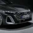 2025 Audi A5 sedan, Avant debut – new name for ICE-powered A4 successor; digital assistant with ChatGPT