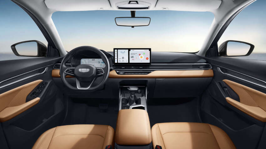 2025 Geely Emgrand facelift – 1.5L NA, 5MT/CVT, 540-degree cameras; Proton S70 twin from RM45k in China 1787526