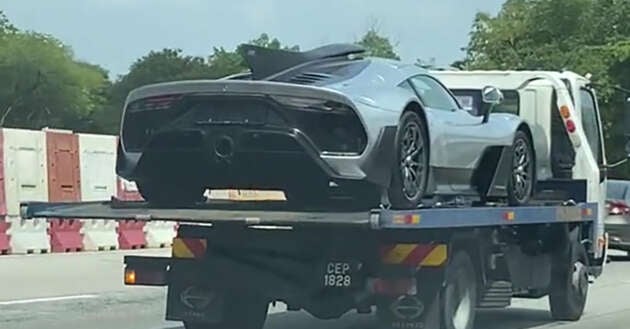 Mercedes-AMG One seen in Malaysia – F1-derived hypercar with 1,063 PS; Nürburgring record holder