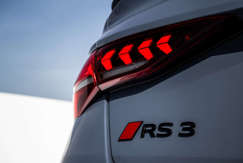 2025 Audi RS3 facelift debuts – sedan/Sportback; 400 PS 2.5T five-cylinder; 7:33.123 min Nürburgring time 1805594