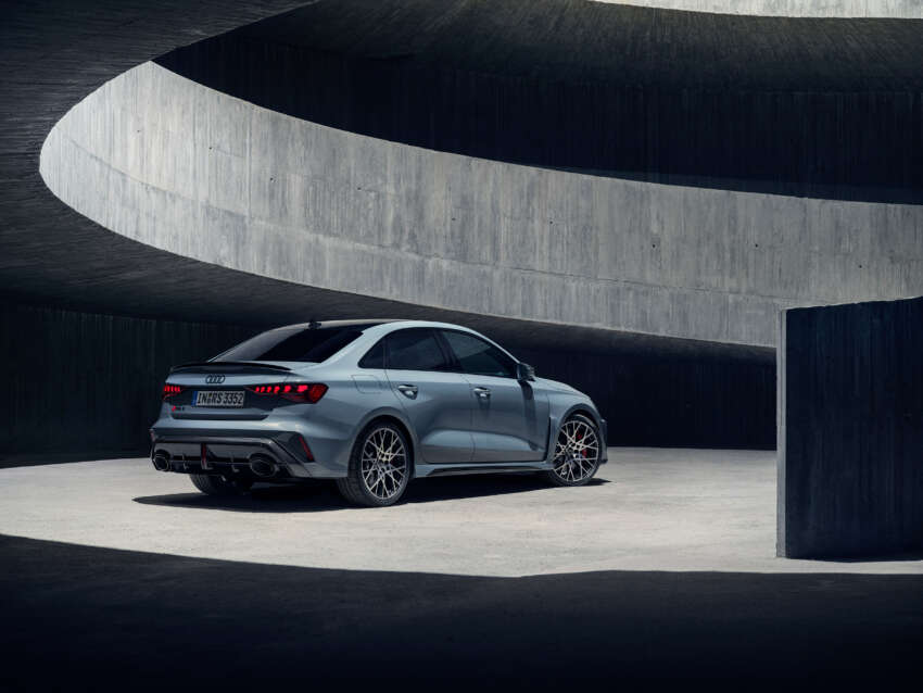 2025 Audi RS3 facelift debuts – sedan/Sportback; 400 PS 2.5T five-cylinder; 7:33.123 min Nürburgring time 1805605