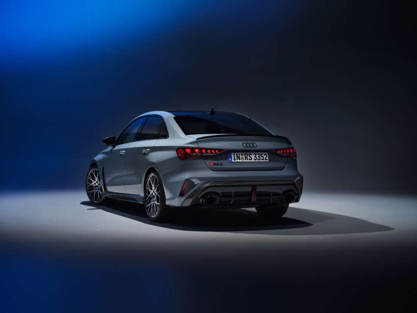 2025 Audi RS3 facelift debuts – sedan/Sportback; 400 PS 2.5T five-cylinder; 7:33.123 min Nürburgring time 1805609