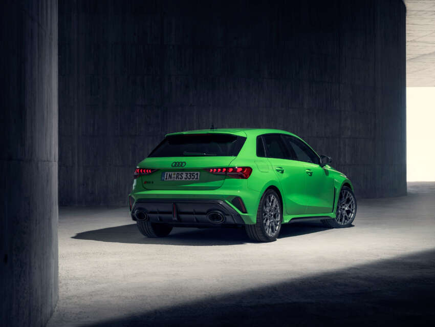 2025 Audi RS3 facelift debuts – sedan/Sportback; 400 PS 2.5T five-cylinder; 7:33.123 min Nürburgring time 1805519