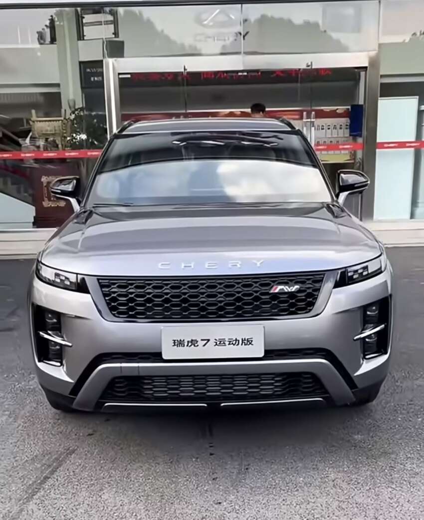 Jaecoo J7 gets a Range Rover Evoque face as the Chery Tiggo 7 Sport – inspiration for local buyers? 1805521