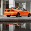 Honda Civic Coupe EJ8 1996 USDM – spesis terancam dari Amerika Syarikat kini di Selatan Tanah Air