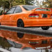 Honda Civic Coupe EJ8 1996 USDM – spesis terancam dari Amerika Syarikat kini di Selatan Tanah Air
