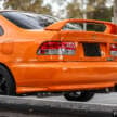 Honda Civic Coupe EJ8 1996 USDM – spesis terancam dari Amerika Syarikat kini di Selatan Tanah Air