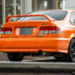 Honda Civic Coupe EJ8 1996 USDM – spesis terancam dari Amerika Syarikat kini di Selatan Tanah Air