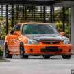 Honda Civic Coupe EJ8 1996 USDM – spesis terancam dari Amerika Syarikat kini di Selatan Tanah Air