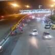 Mat Rempits ride against traffic at Puchong highway toll to escape police – time to use buses to block?