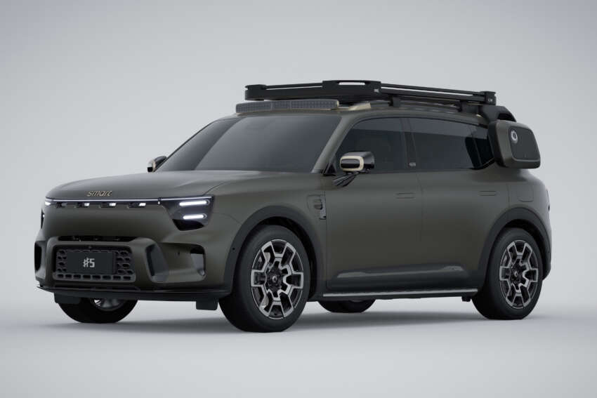 smart #5 revealed – larger C-segment SUV with up to 400 kW DC fast charging, 740 km CLTC range 1810152