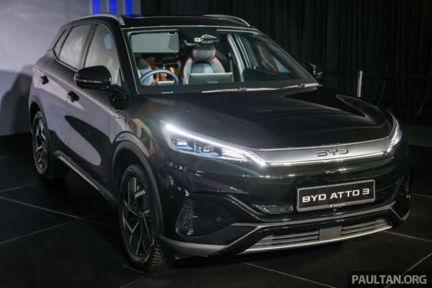 BYD Atto 3 2024 dikemaskini di M’sia – varian tunggal ER, bateri 60.48 kWh, jarak gerak 480 km; RM150k