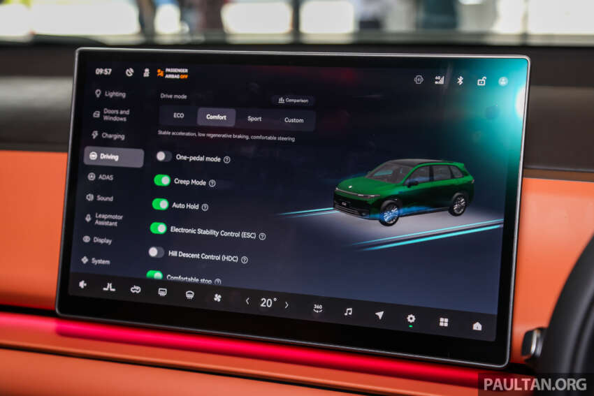 Leapmotor C10 EV previewed in Malaysia in RHD form – 218 PS, 69.9 kWh battery, 420 km WLTP range 1819010