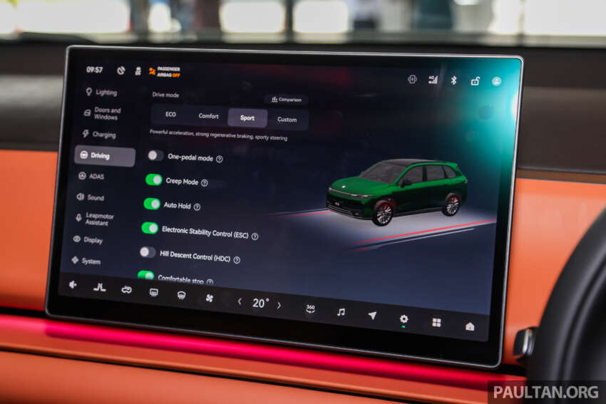 Leapmotor C10 EV previewed in Malaysia in RHD form – 218 PS, 69.9 kWh battery, 420 km WLTP range 1819011