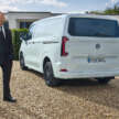 2025 Volkswagen Transporter and Caravelle debut – based on Ford Transit; larger; diesel, PHEV and full EV