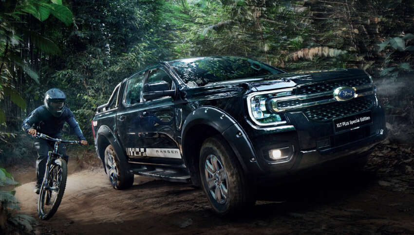 Ford Ranger XLT Plus Special Edition diperkenalkan — 300 unit, kemasan fender, palang sports; RM144k 1823390