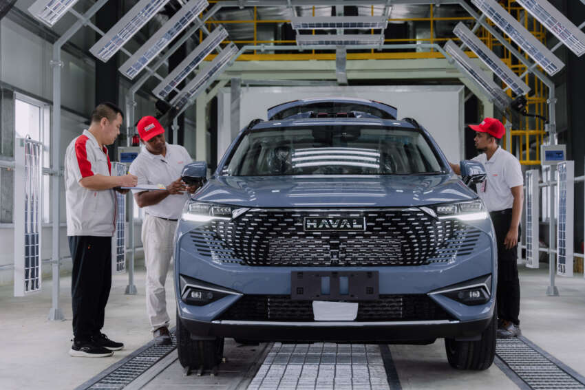 2024 GWM Haval H6 HEV CKD rolls off production line at EPMB in Melaka – finally launching in October 1824983