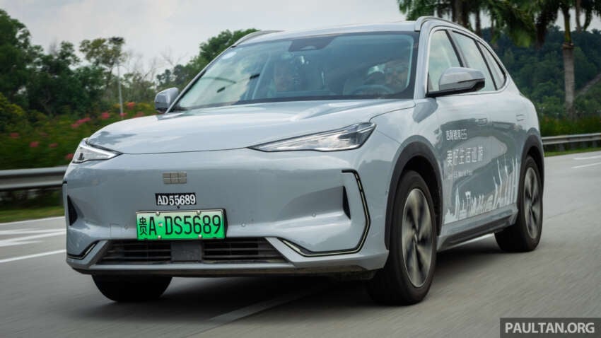 Geely Galaxy E5 first drive – we take the Proton eMas 7 twin for a spin ahead of Malaysia’s first EV’s launch 1822232