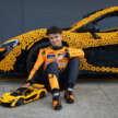 McLaren teams up with Lego to create a fully drivable P1 – watch Lando Norris drive it around Silverstone