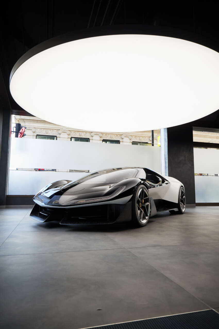 Lotus Theory 1 – new-age electric Esprit concept with 1,000 PS, 402 km range, central driving position 1818423